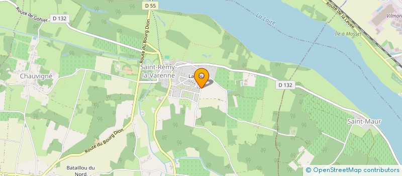 localisation de l'entreprise SC B2AM  LES GARENNES SUR LOIRE