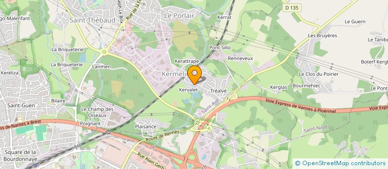 localisation de l'entreprise SC BACCHUS  SENE