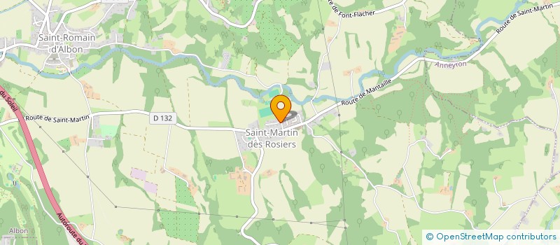 localisation de l'entreprise SC BAGY  ALBON