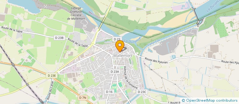 localisation de l'entreprise SC BALESPI  MALLEMORT