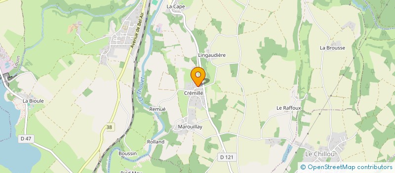 localisation de l'entreprise SC BALI  SAINT-LOUP-LAMAIRE