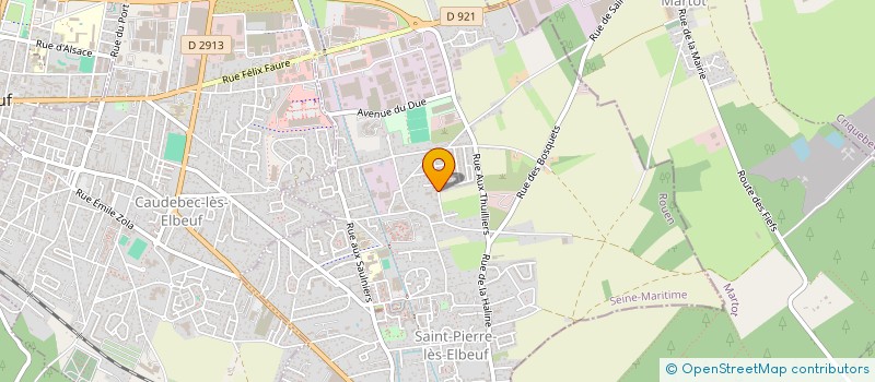 localisation de l'entreprise SC BAM  SAINT-PIERRE-LES-ELBEUF