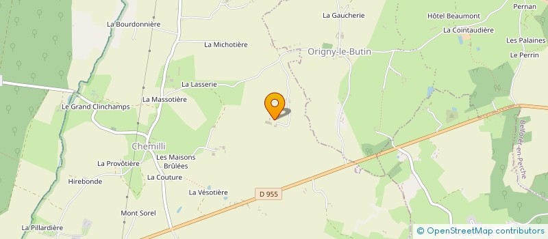 localisation de l'entreprise SC BANZET à CHEMILLI