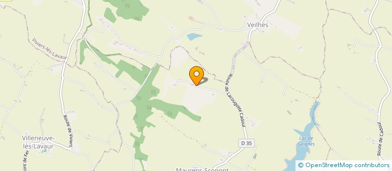 localisation de l'entreprise SC BARBARA  MAURENS-SCOPONT