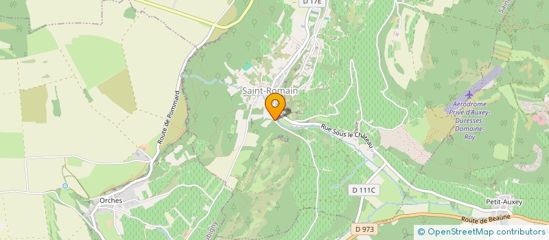 localisation de l'entreprise SC BAROLET  SAINT-ROMAIN