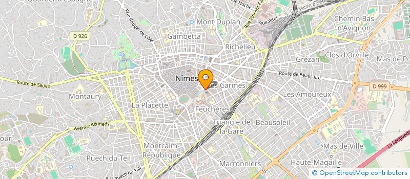 localisation de l'entreprise SC BASILE  NIMES