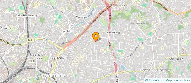 localisation de l'entreprise SC BASSIER INVEST à MARSEILLE