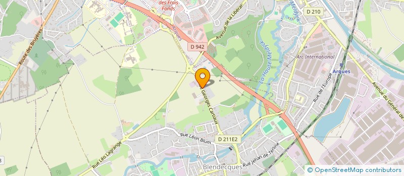 localisation de l'entreprise SC BAT  BLENDECQUES