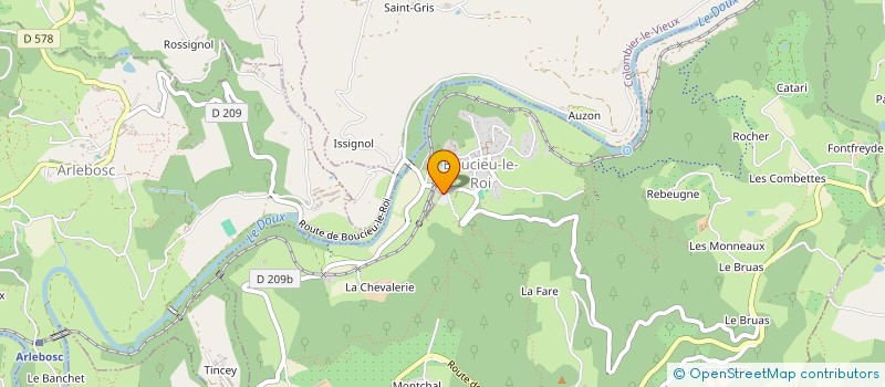 localisation de l'entreprise SC BAUDY  BOUCIEU-LE-ROI