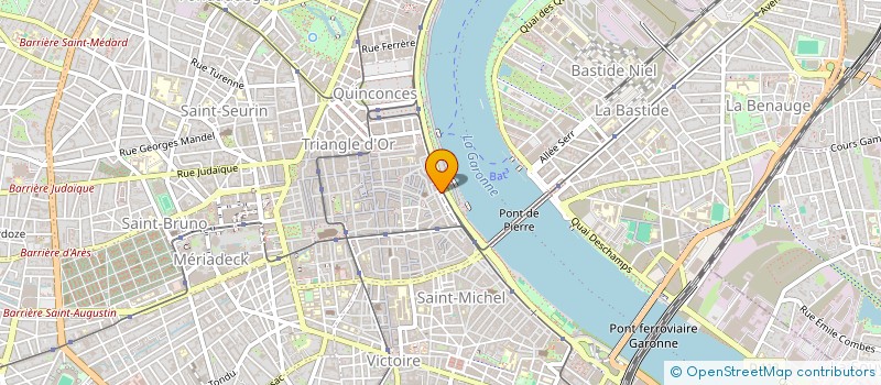 localisation de l'entreprise SC BCS 19  BORDEAUX