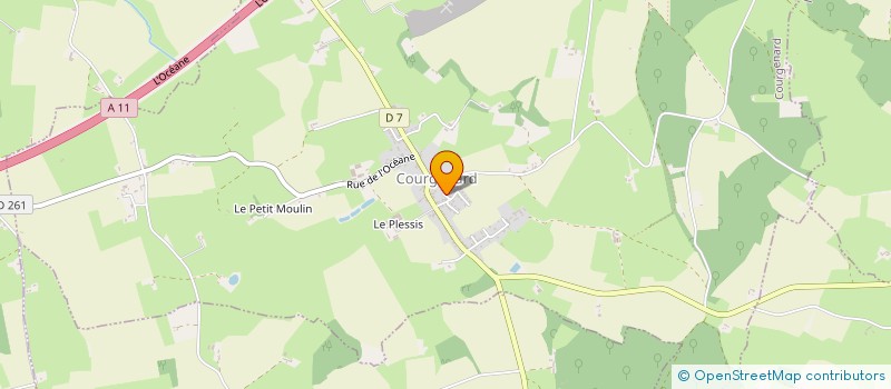 localisation de l'entreprise SC BEAUCHAMP à COURGENARD