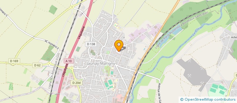 localisation de l'entreprise SC BEAUSSE  JAUNAY-MARIGNY