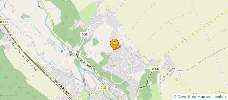 localisation de l'entreprise SC BELLE VALLEE  TILLEUL-DAME-AGNES