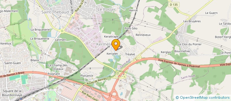 localisation de l'entreprise SC BELLIFONTAINE  SENE