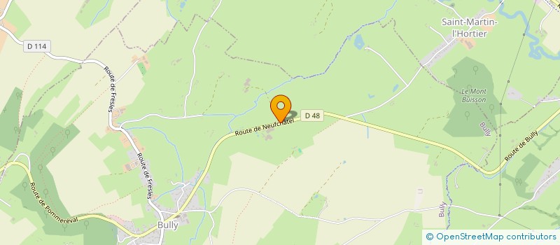 localisation de l'entreprise SC BENARD  BULLY