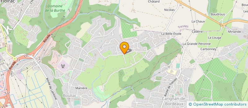 localisation de l'entreprise SC BENJI  BOULIAC