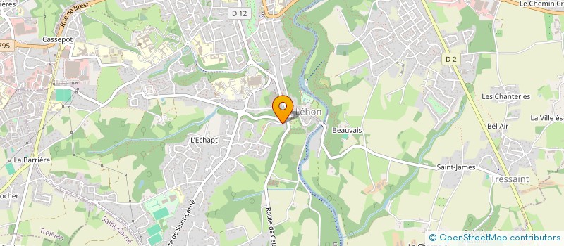 localisation de l'entreprise SC BENOUEST à DINAN