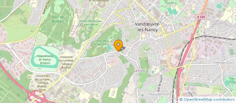 localisation de l'entreprise SC BEOT INVEST  VANDUVRE-LES-NANCY