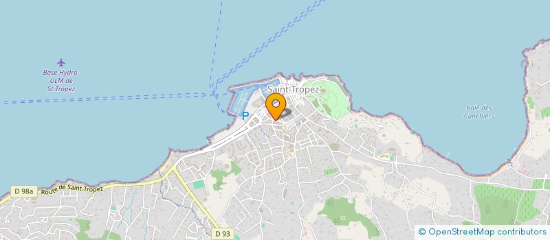localisation de l'entreprise SC BERTOL à SAINT-TROPEZ