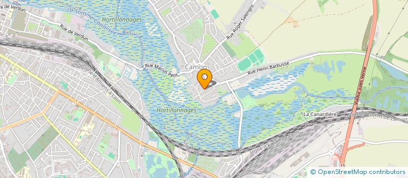 localisation de l'entreprise SC BESANA  CAMON