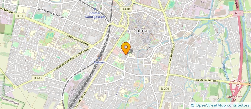 localisation de l'entreprise SC BEYER  COLMAR