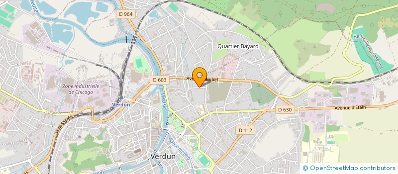 localisation de l'entreprise SC-BGCM-JANDIN à VERDUN