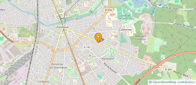 localisation de l'entreprise SC BI  LE MANS