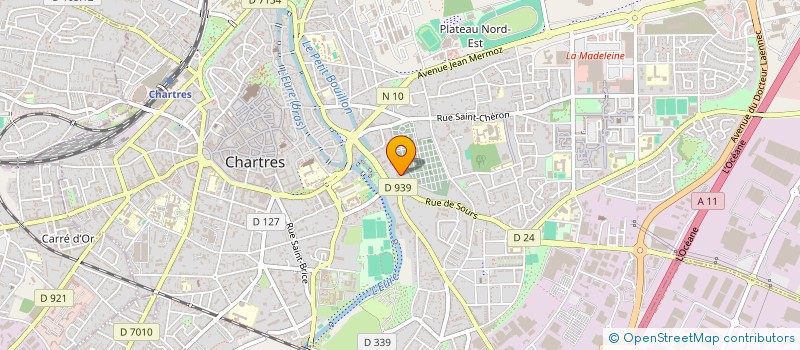 localisation de l'entreprise SC BILLOD-DOLTO à CHARTRES