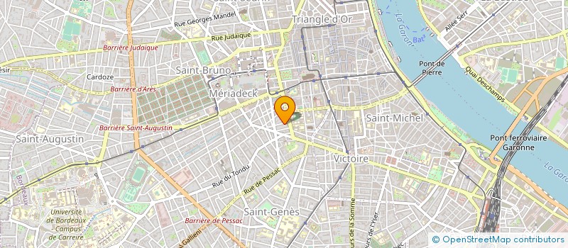 localisation de l'entreprise SC BISOL à BORDEAUX