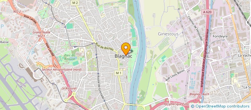 localisation de l'entreprise SC BLAGNAC à BLAGNAC