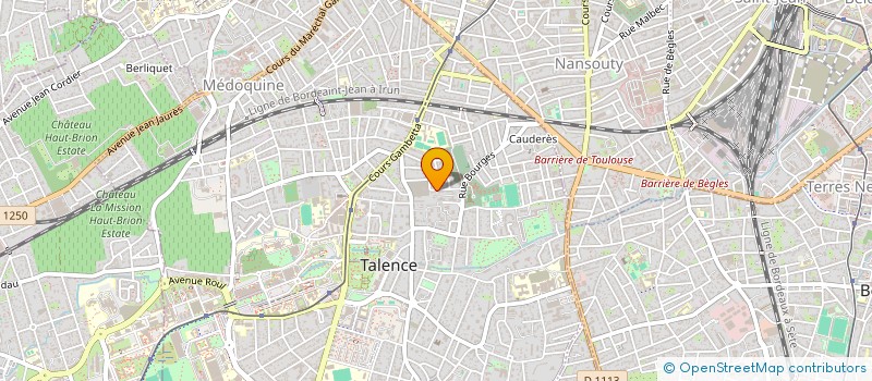 localisation de l'entreprise SC BLANQUI  TALENCE