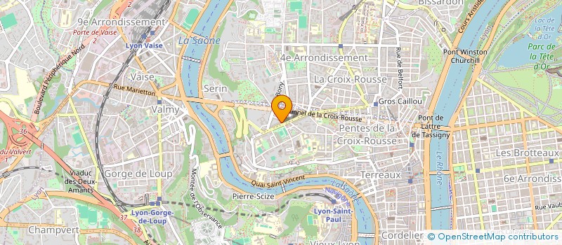 localisation de l'entreprise SC BLOND  LYON