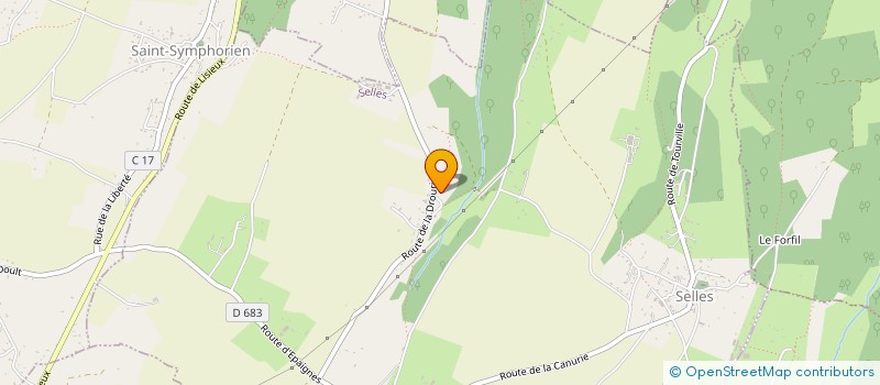 localisation de l'entreprise SC BOGDANSKI à SELLES