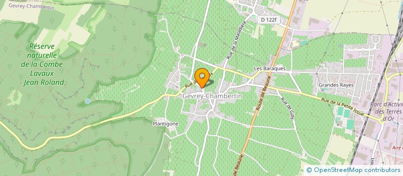 localisation de l'entreprise SC BOILLOT INVESTISSEMENT à GEVREY-CHAMBERTIN