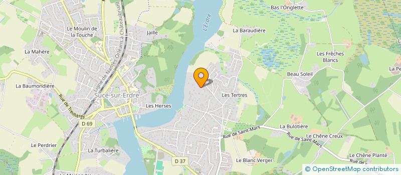 localisation de l'entreprise SC BONA FAMILIARUM  SUCE-SUR-ERDRE