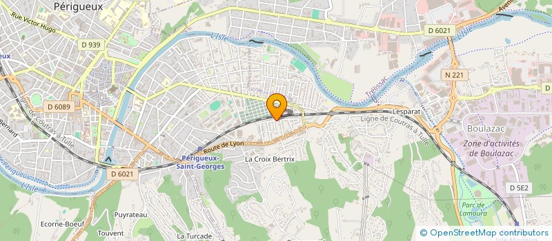 localisation de l'entreprise SC BONCHEAU à PERIGUEUX