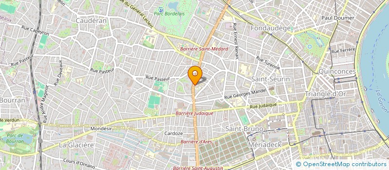 localisation de l'entreprise SC BONNIN AND CO  BORDEAUX