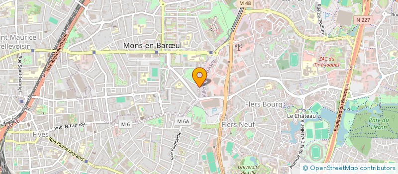 localisation de l'entreprise SC BONTE  VILLENEUVE-D'ASCQ