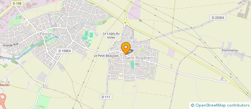 localisation de l'entreprise SC BORDIN  SAINT-ROGATIEN