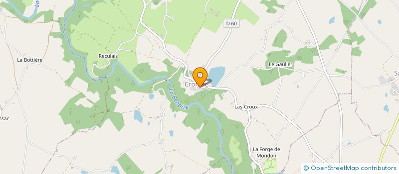 localisation de l'entreprise SC   BOURGOGNE LIMOUSIN  CROMAC