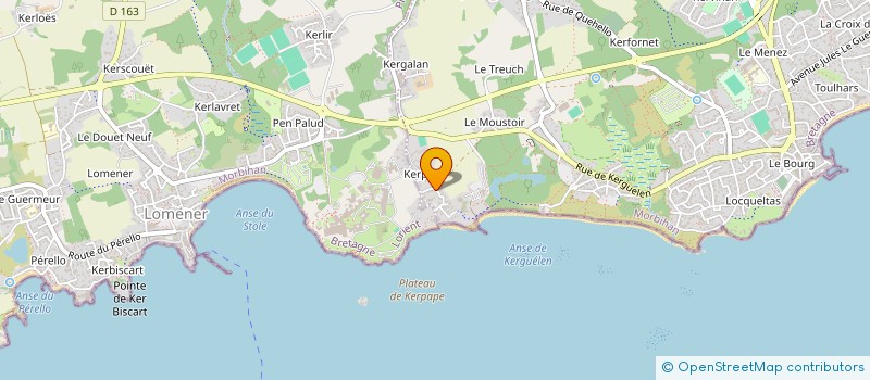 localisation de l'entreprise SC BOURKE 56  LARMOR-PLAGE