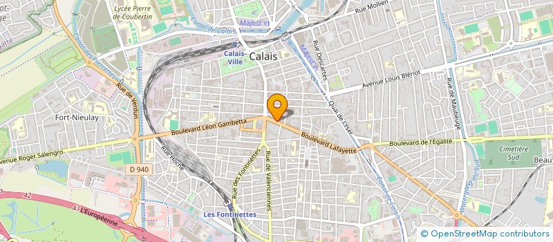 localisation de l'entreprise SC BOUTIQUE à CALAIS