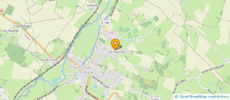 localisation de l'entreprise SC BREWTOWN  SAINT-LEGER-SUR-DHEUNE