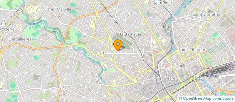localisation de l'entreprise SC BRIE à NANTES