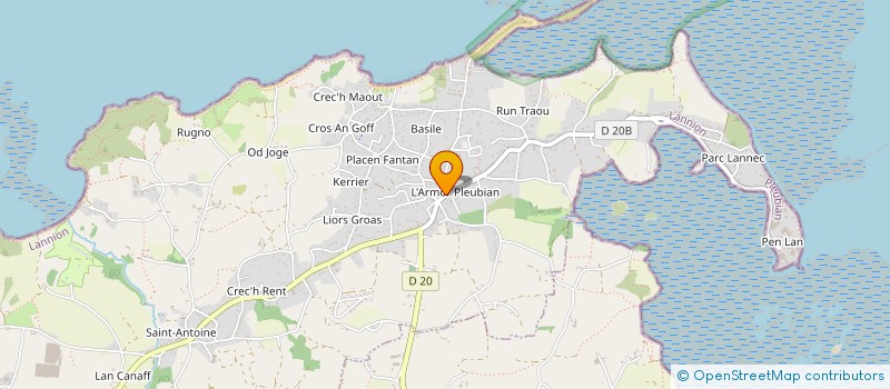 localisation de l'entreprise SC BRIEND CONOIR  PLEUBIAN