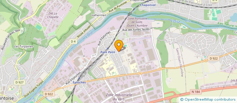 localisation de l'entreprise SC BRINA à SAINT-OUEN-L'AUMONE