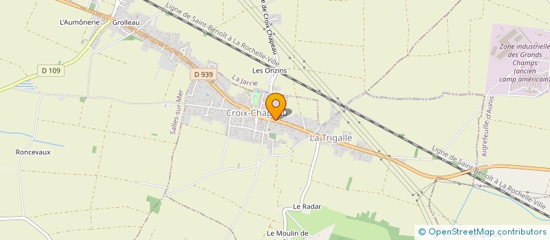 localisation de l'entreprise SC BRISSARD  CROIX-CHAPEAU