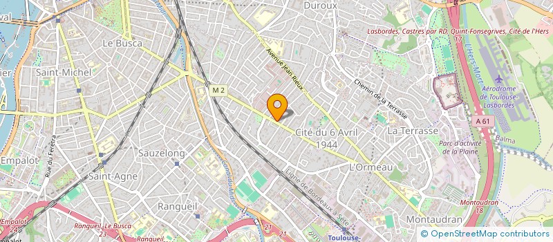 localisation de l'entreprise SC BROC à TOULOUSE