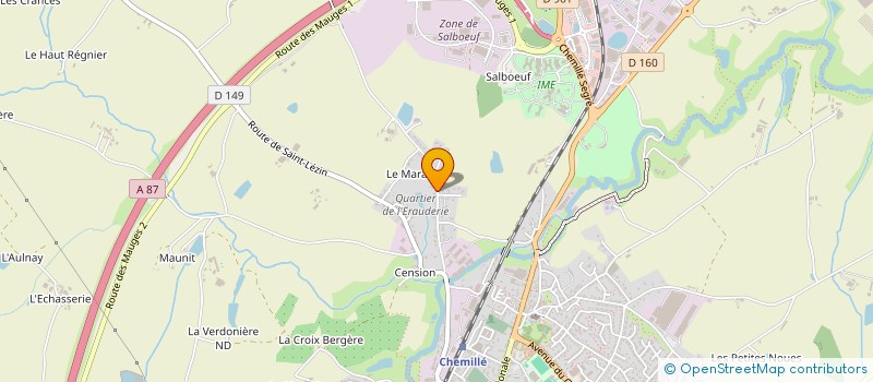 localisation de l'entreprise SC BRUNO  CHEMILLE-EN-ANJOU