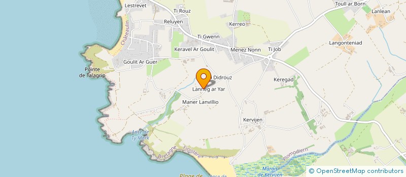 localisation de l'entreprise SC BRUSQ  PLOMODIERN